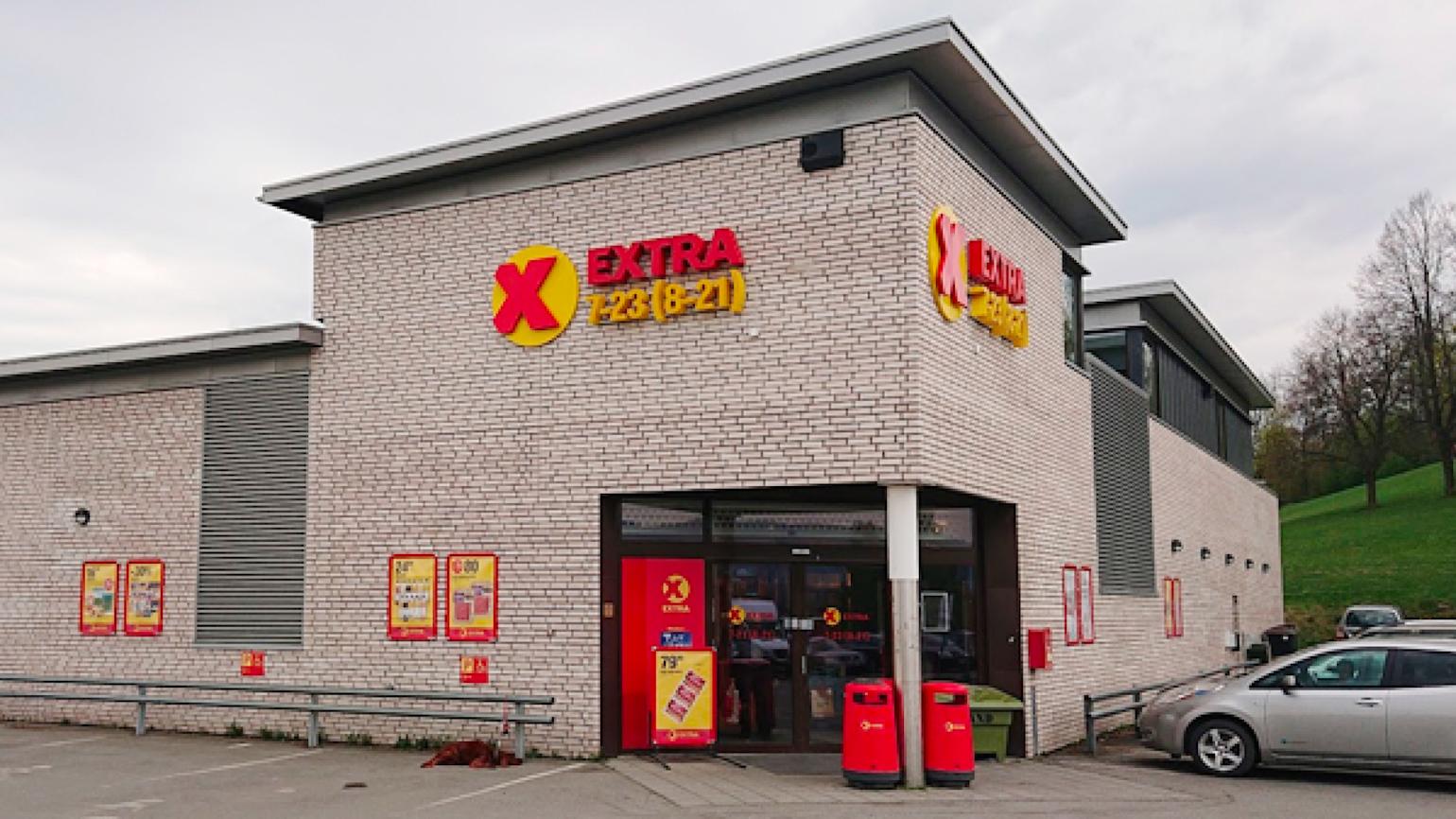 Bilde av en musteins Extra butikk