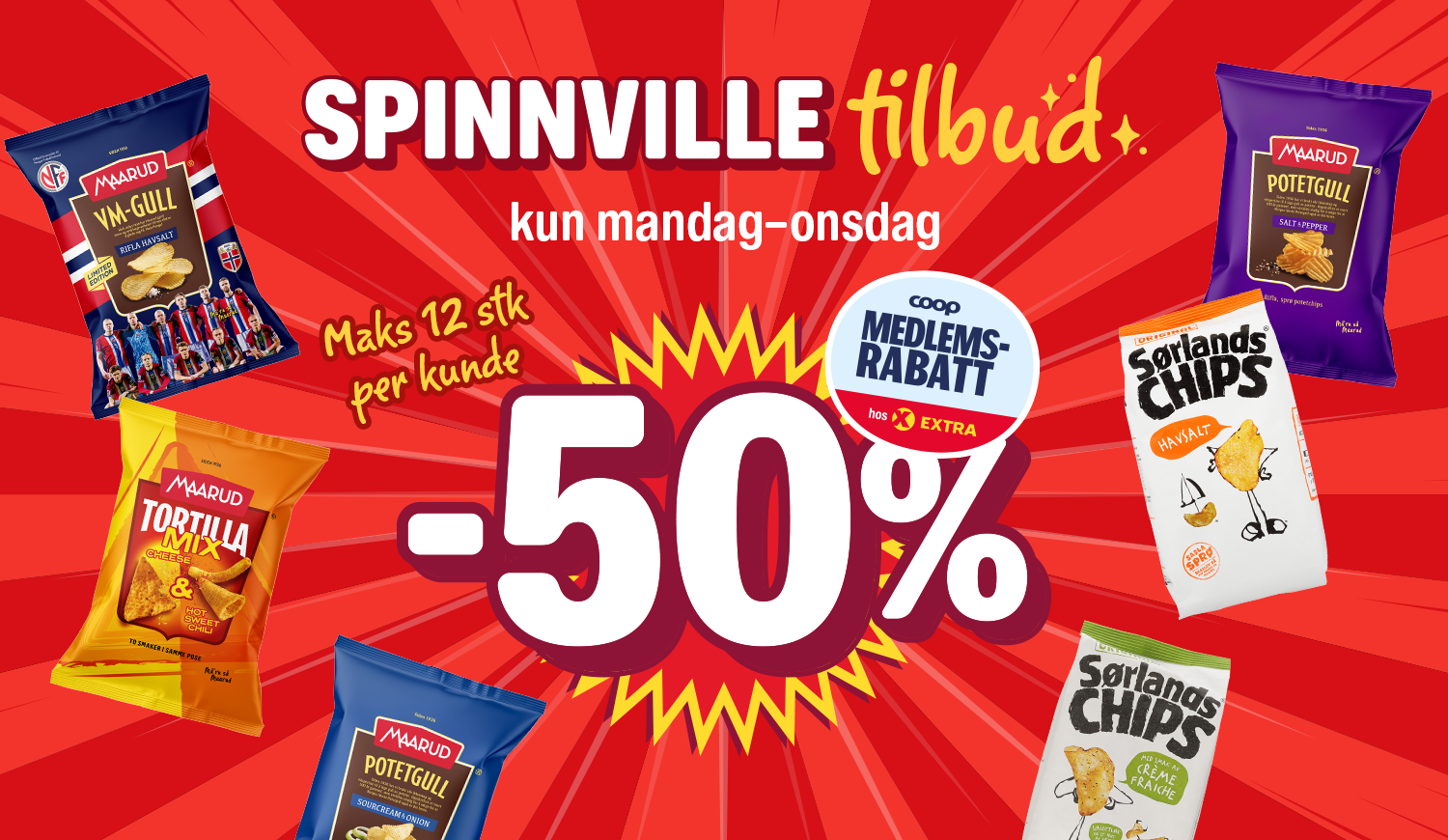 Extra Spinnvillpakken Maarud