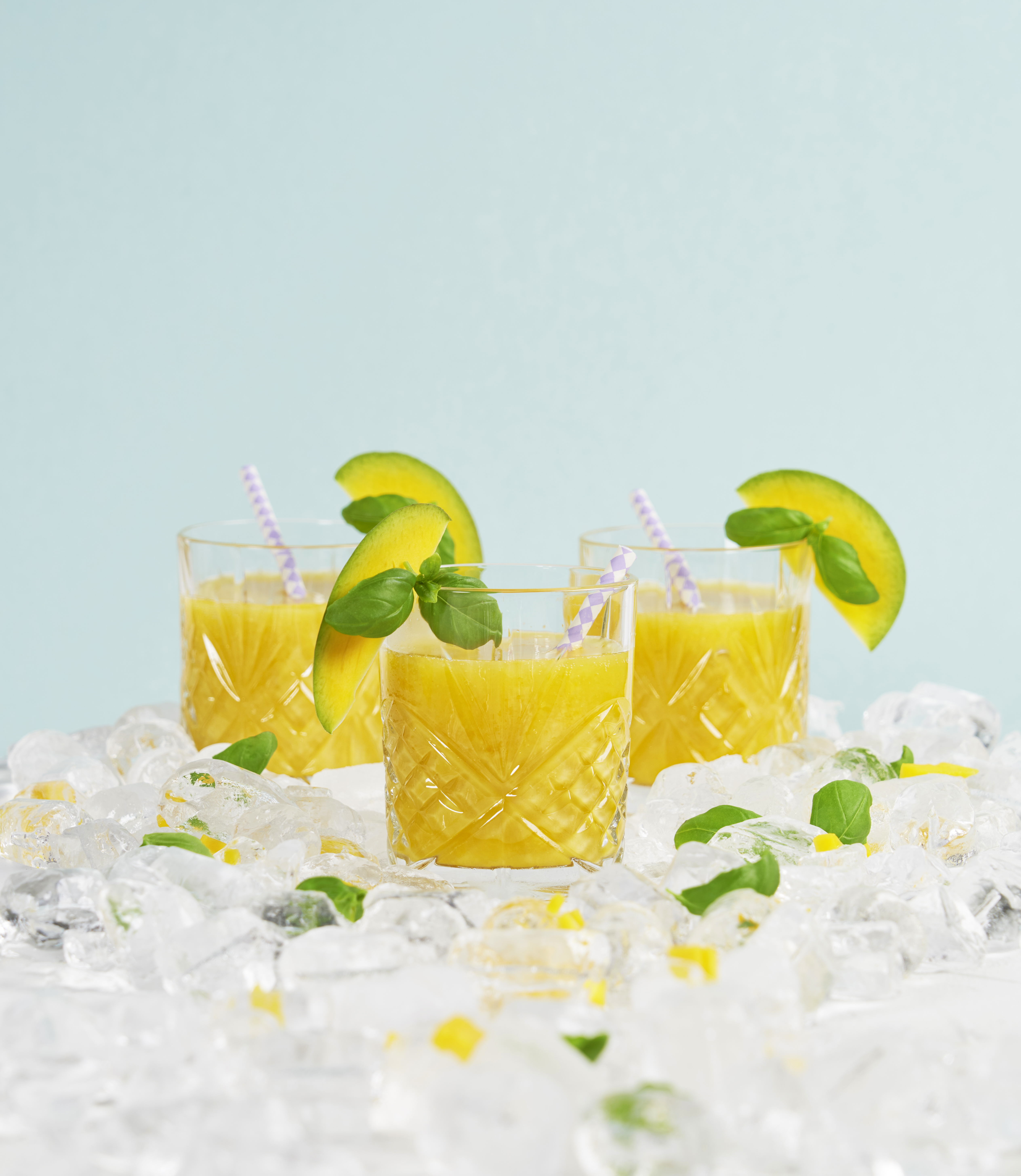 Enkel mango mocktail