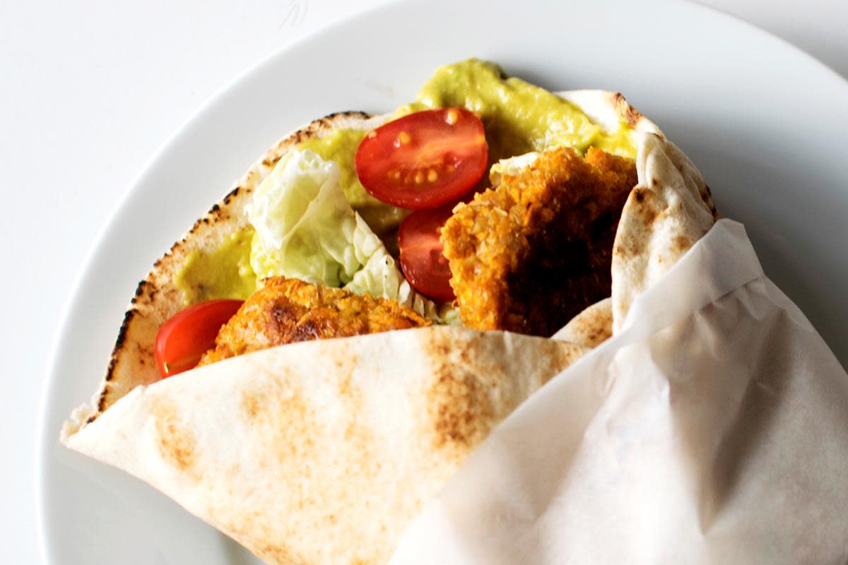 vegetarmat-Søtpotetfalafel