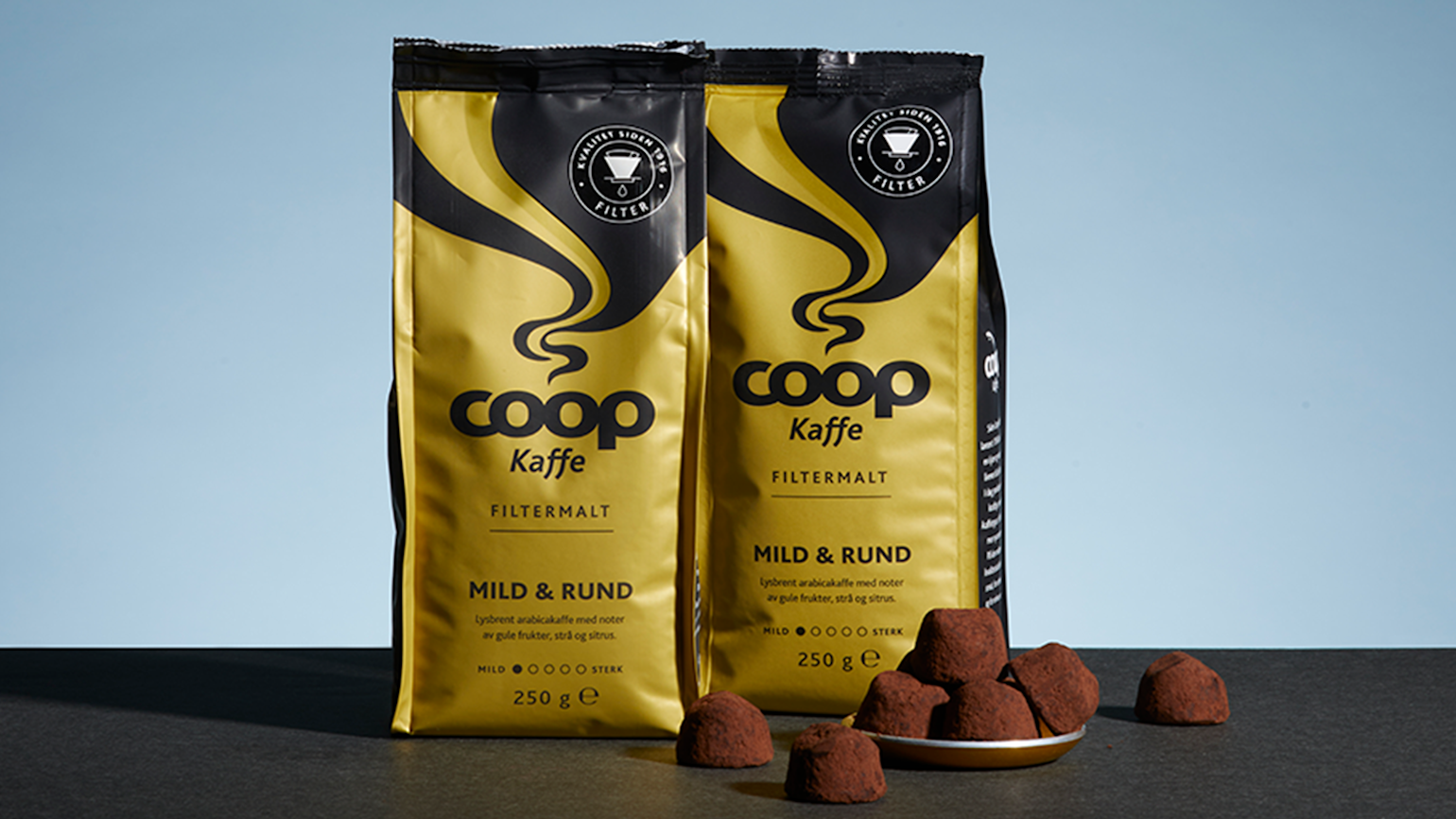 coop kaffe gull - mild-rund