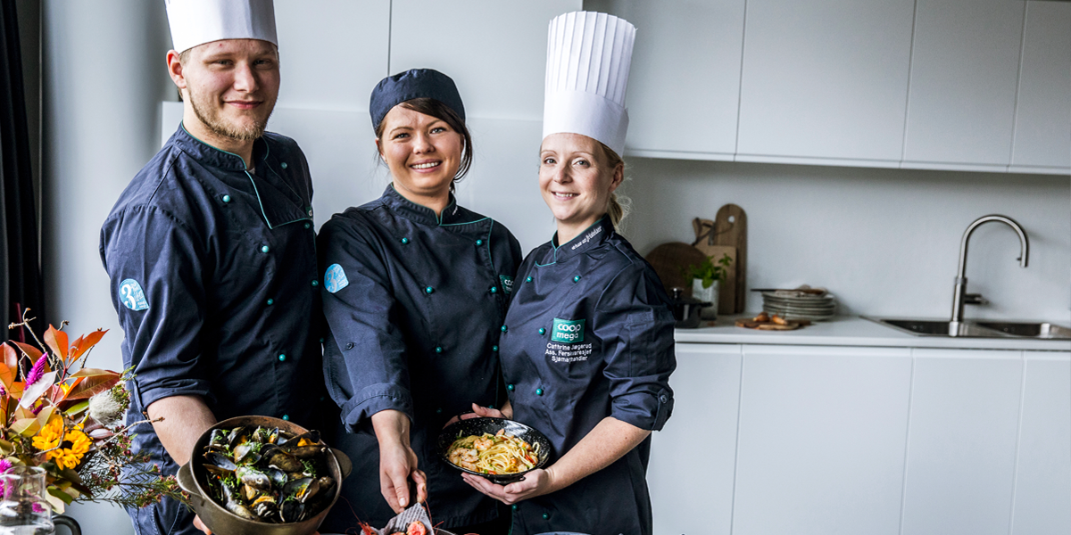 Ferskvaresjefer viser frem havets fristelser