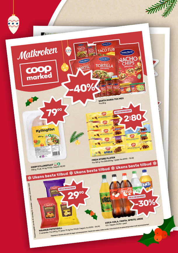 Kundeavis mobil Marked/Matkroken uke 48