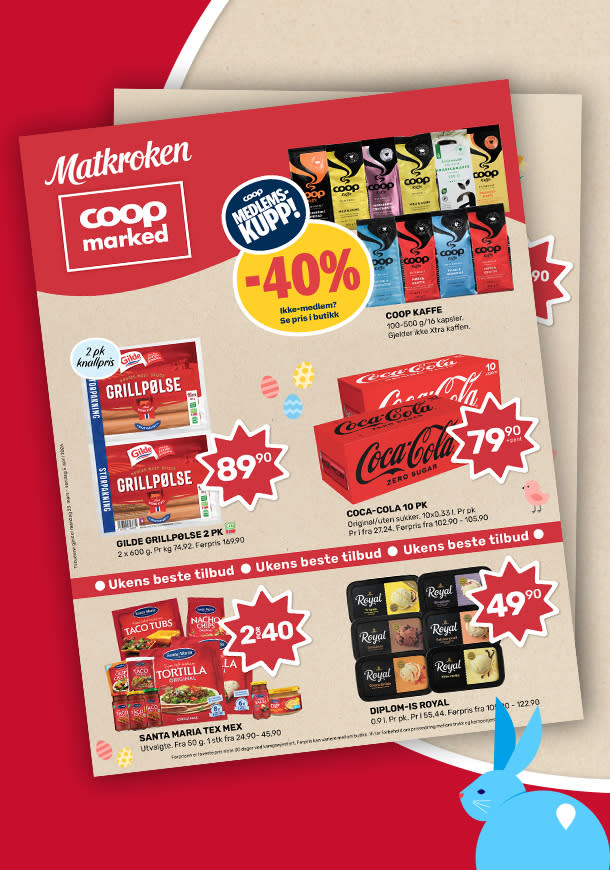 Kundeavis mobil Marked/Matkroken uke 13