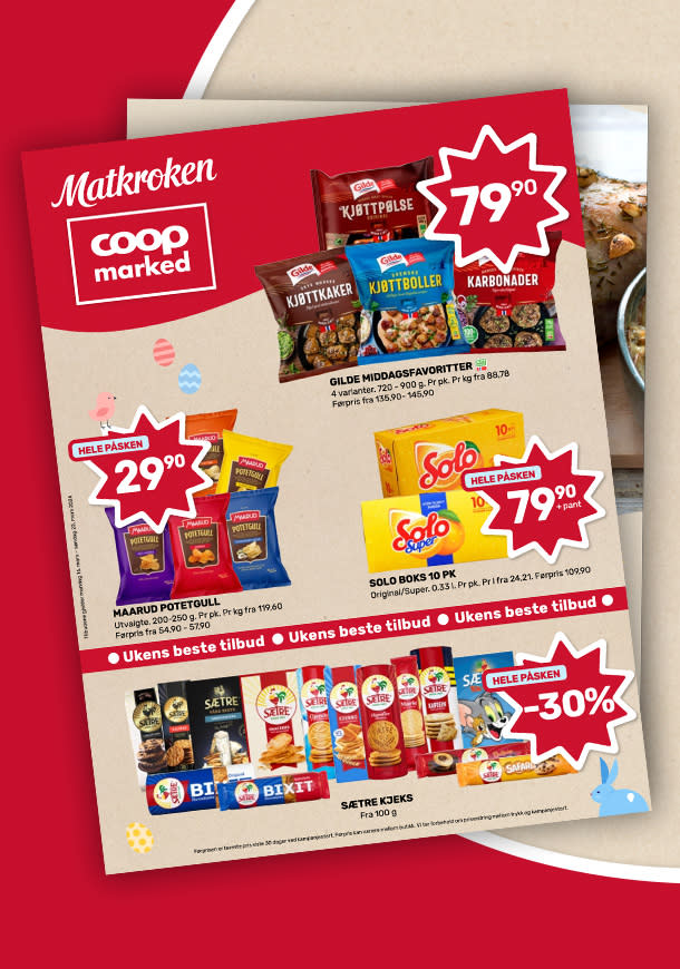 Kundeavis mobil Marked/Matkroken uke 12