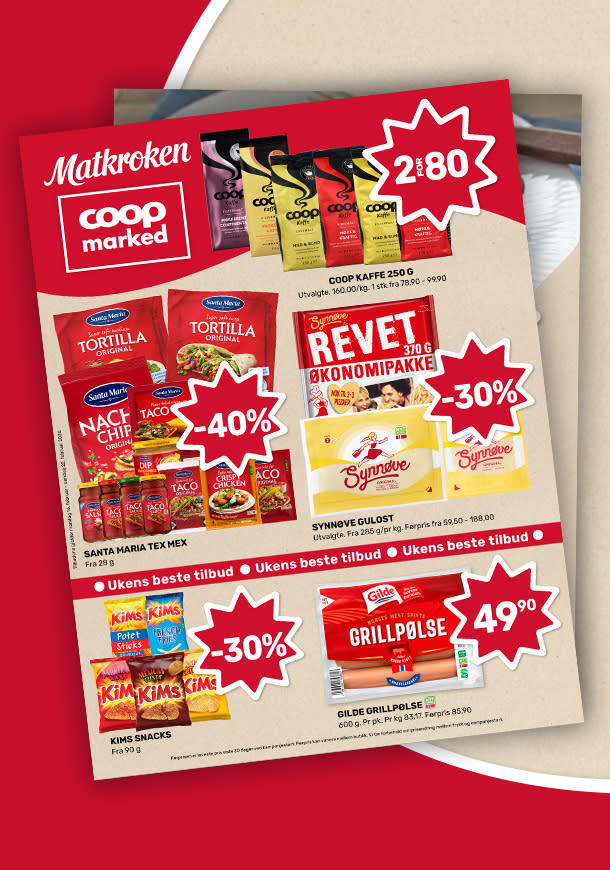 Kundeavis mobil Marked/Matkroken uke 8