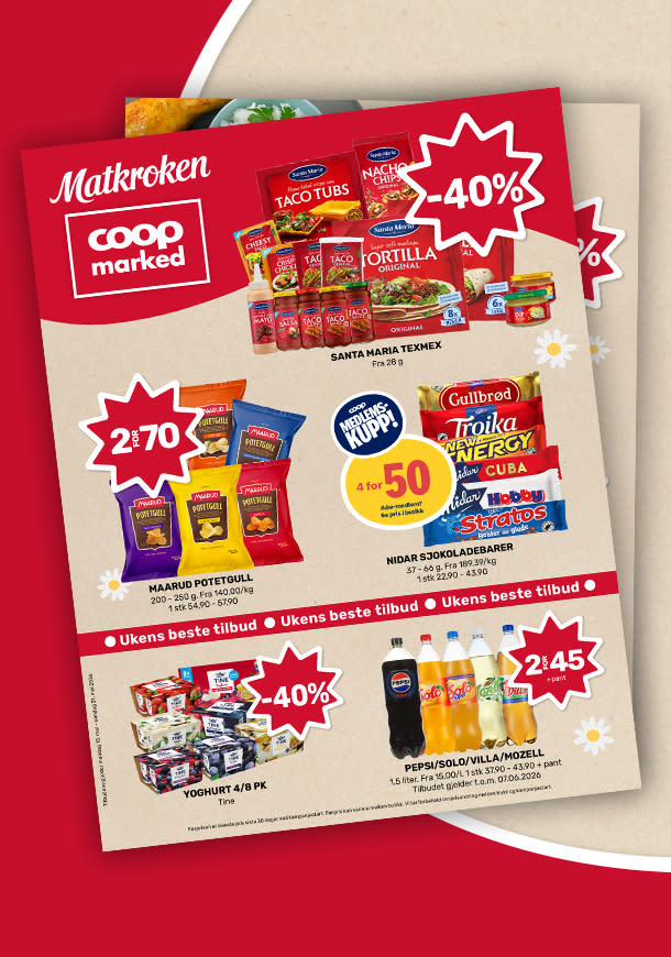 Kundeavis mobil Marked/Matkroken uke 21