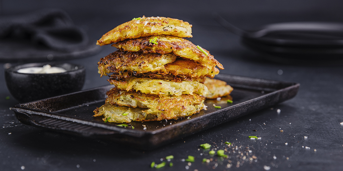 Røstipoteter med parmesan