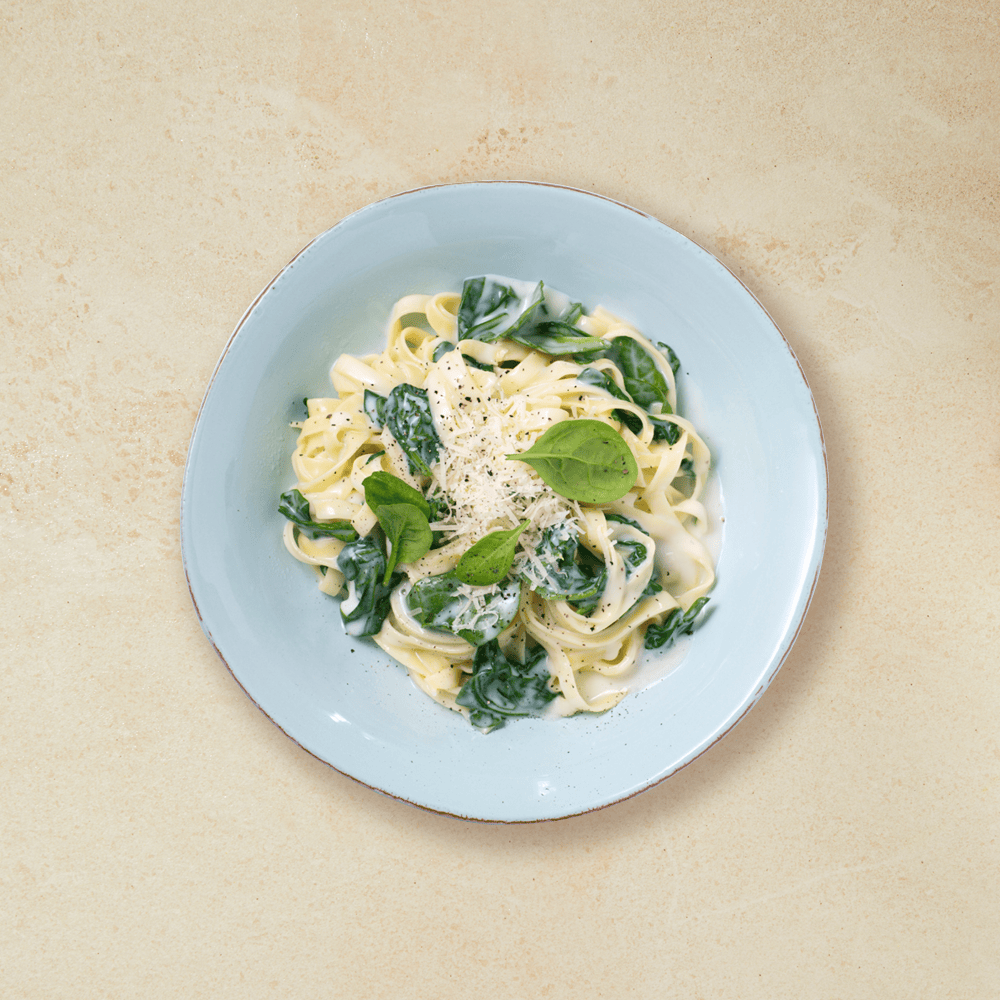 Pasta med kremet ostesaus