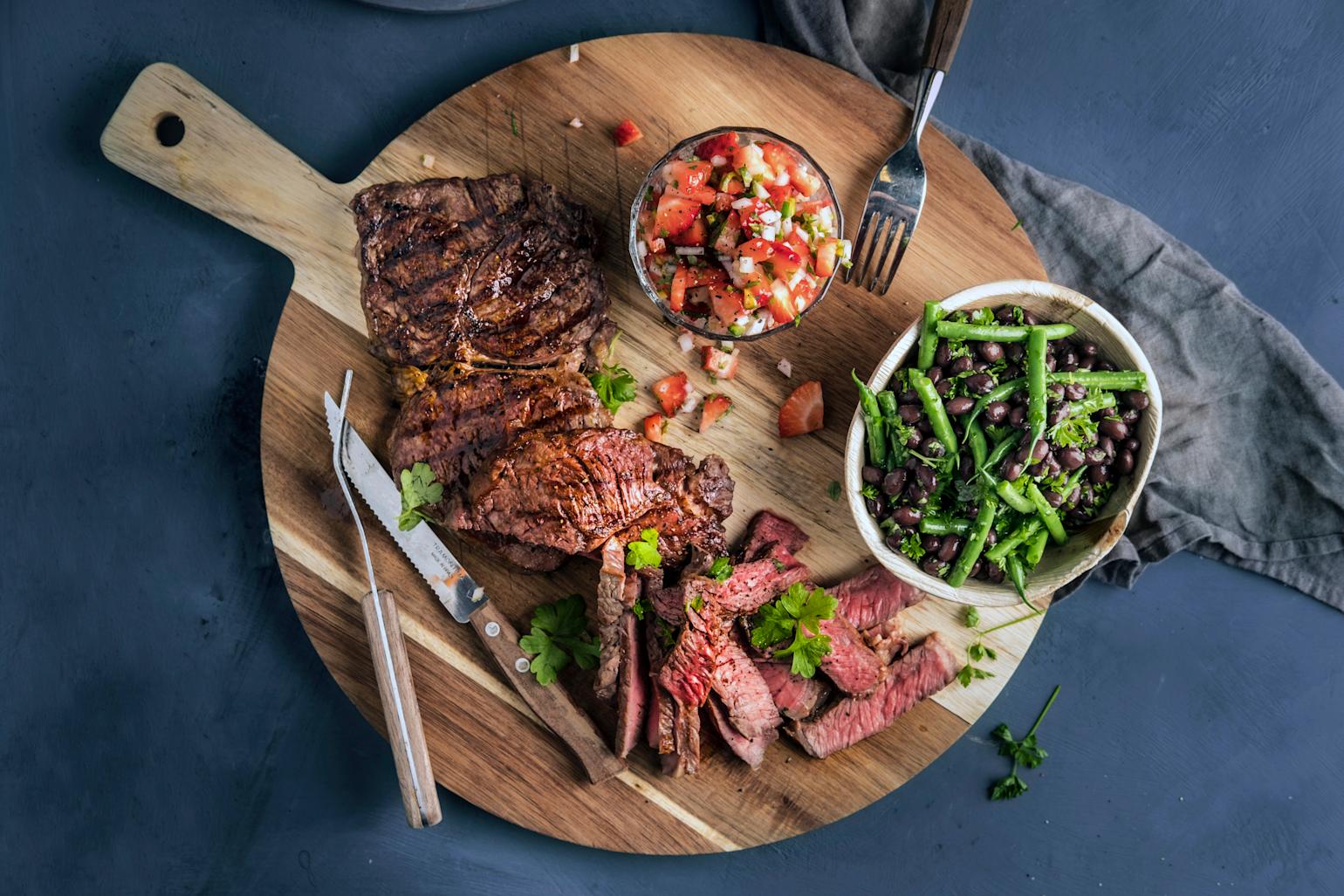 Slik griller du en perfekt biff.