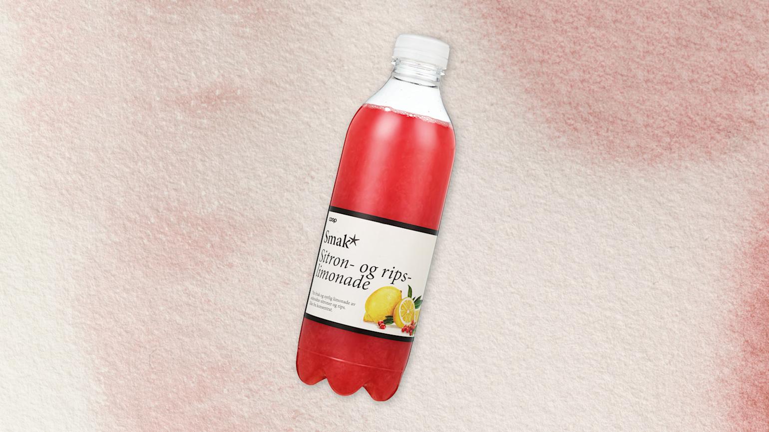 Smak sitron og rips lemonade Hero