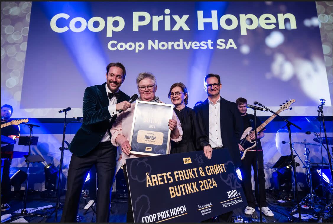 Årets f&g-butikk 2024 Prix Hopen