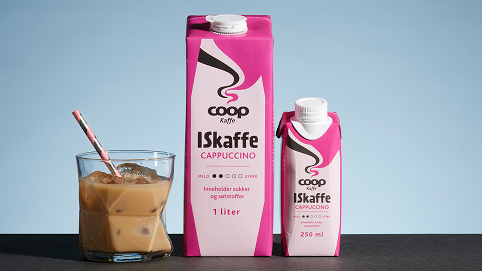 coop kaffe rosa - cappucino