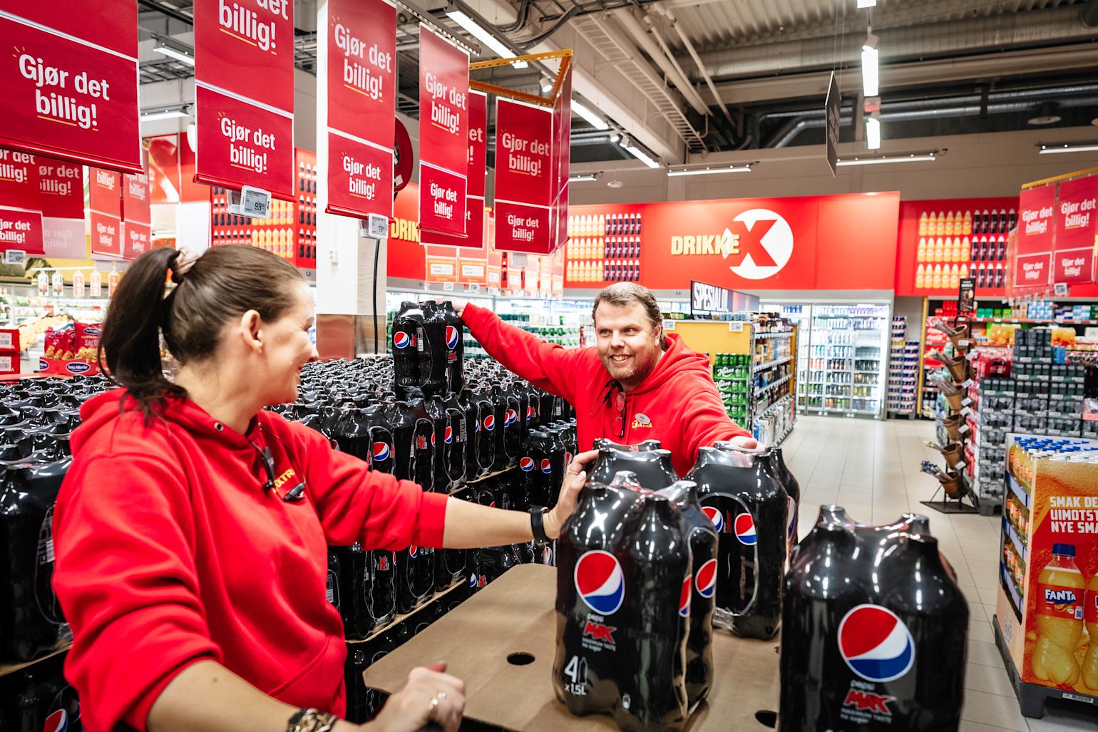 Petter Eriksen i butikk