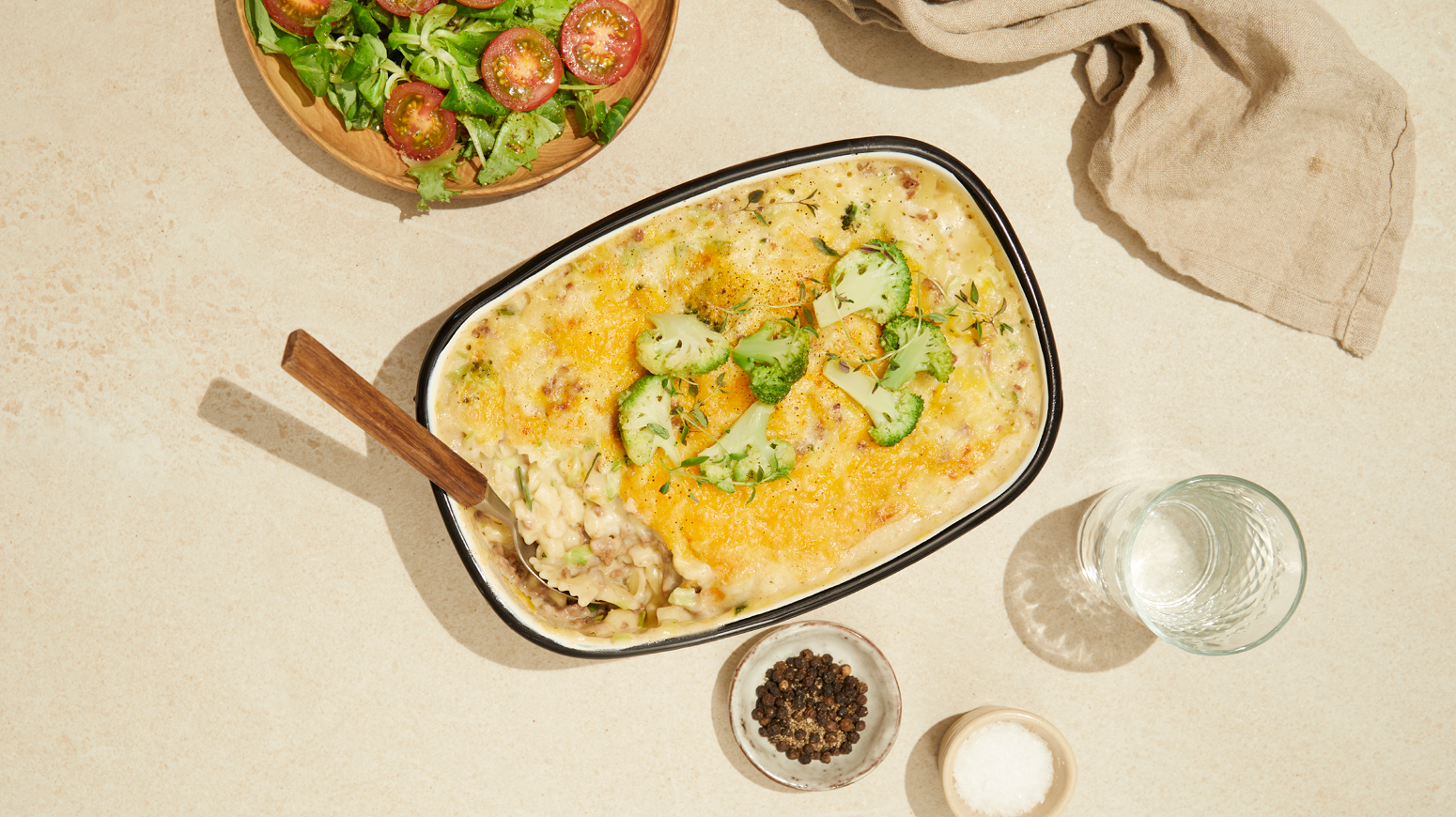 Grateng med makaroni