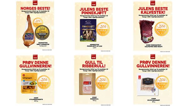 Norgesmester-tittel og 16 medaljer til Coop i NM i kjøtt 2019