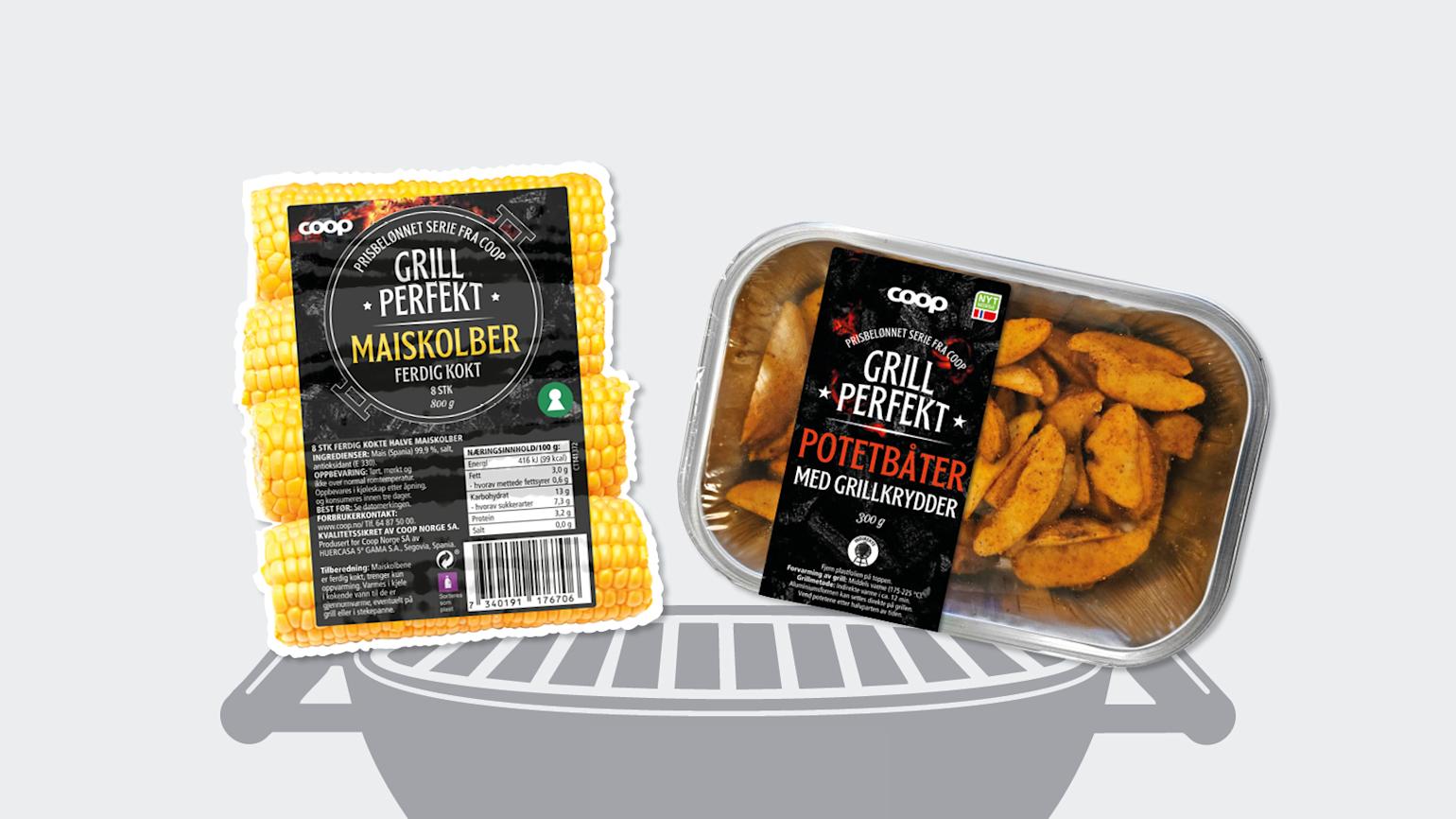 Grill Perfekt - nyheter grønnsaker