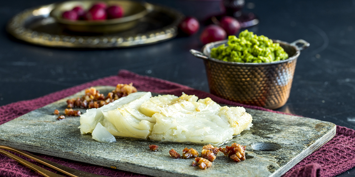 Ovnsdampet lutefisk