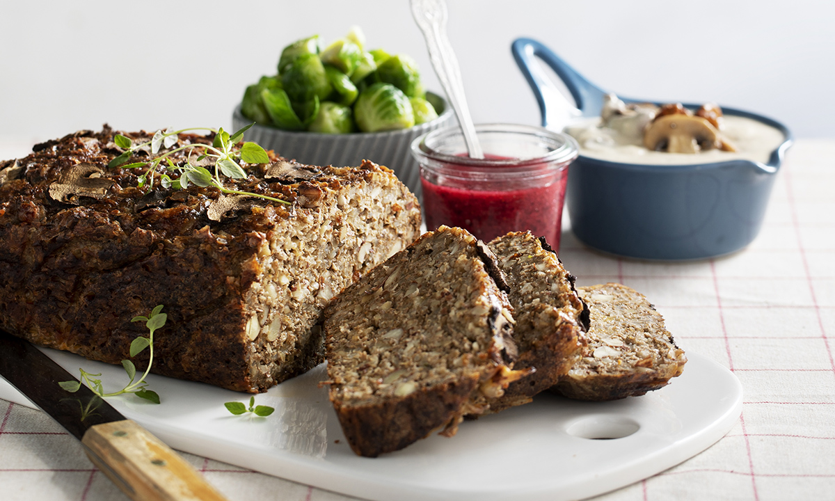 Nøttestek - julens vegetarfavoritt
