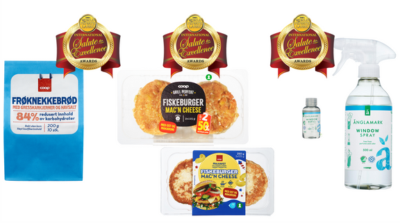 Premiedryss til Coops egne merkevarer i europeisk kåring!