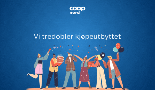 Coop Nord får 3 prosent kjøpeutbytte fra 1. januar 2025