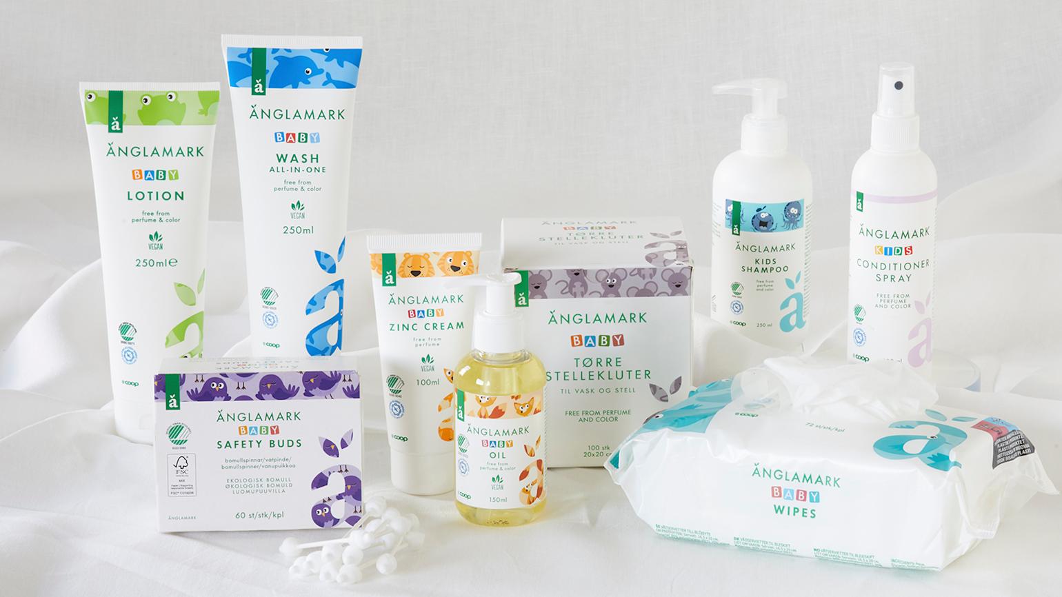 Änglamark babyprodukter Hero