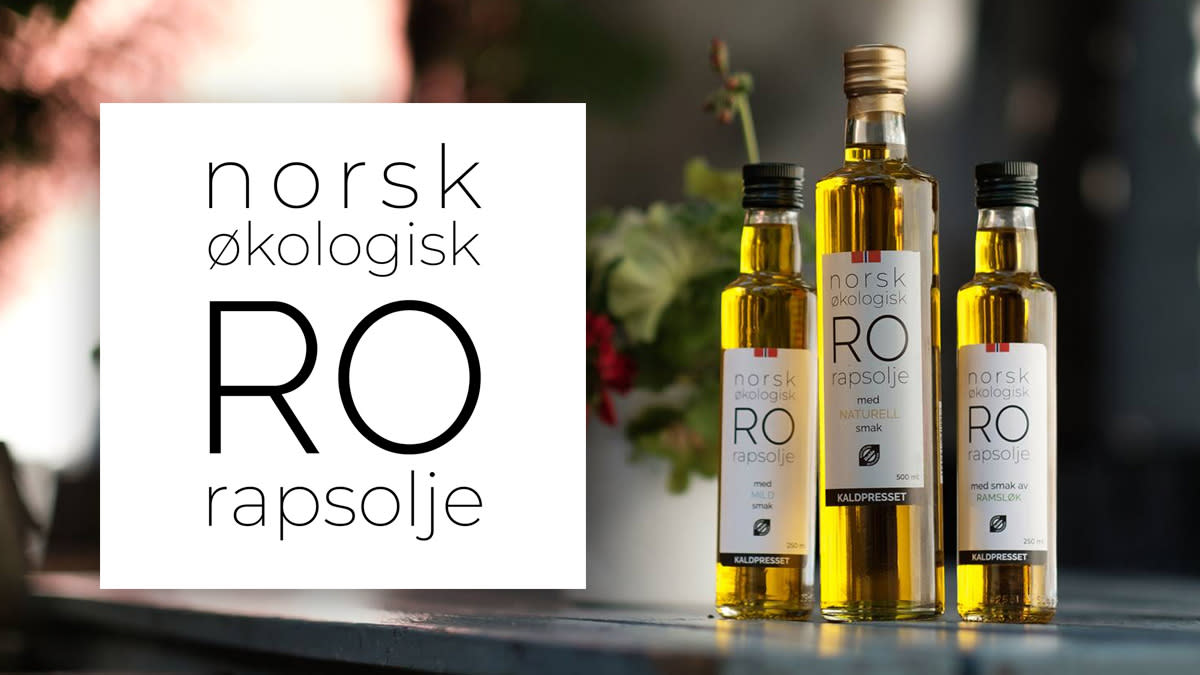 RO – Norsk kaldpresset rapsolje
