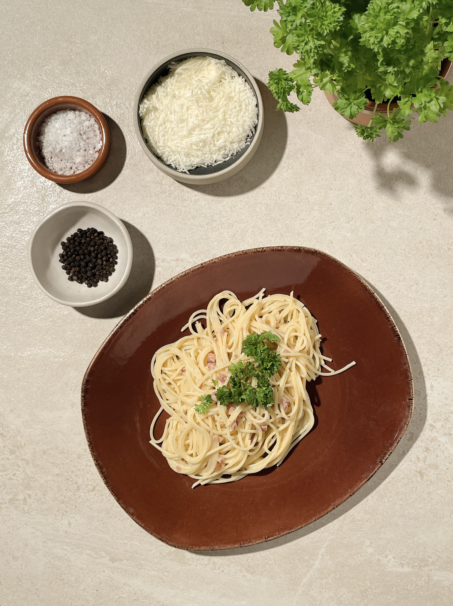 Pasta carbonara