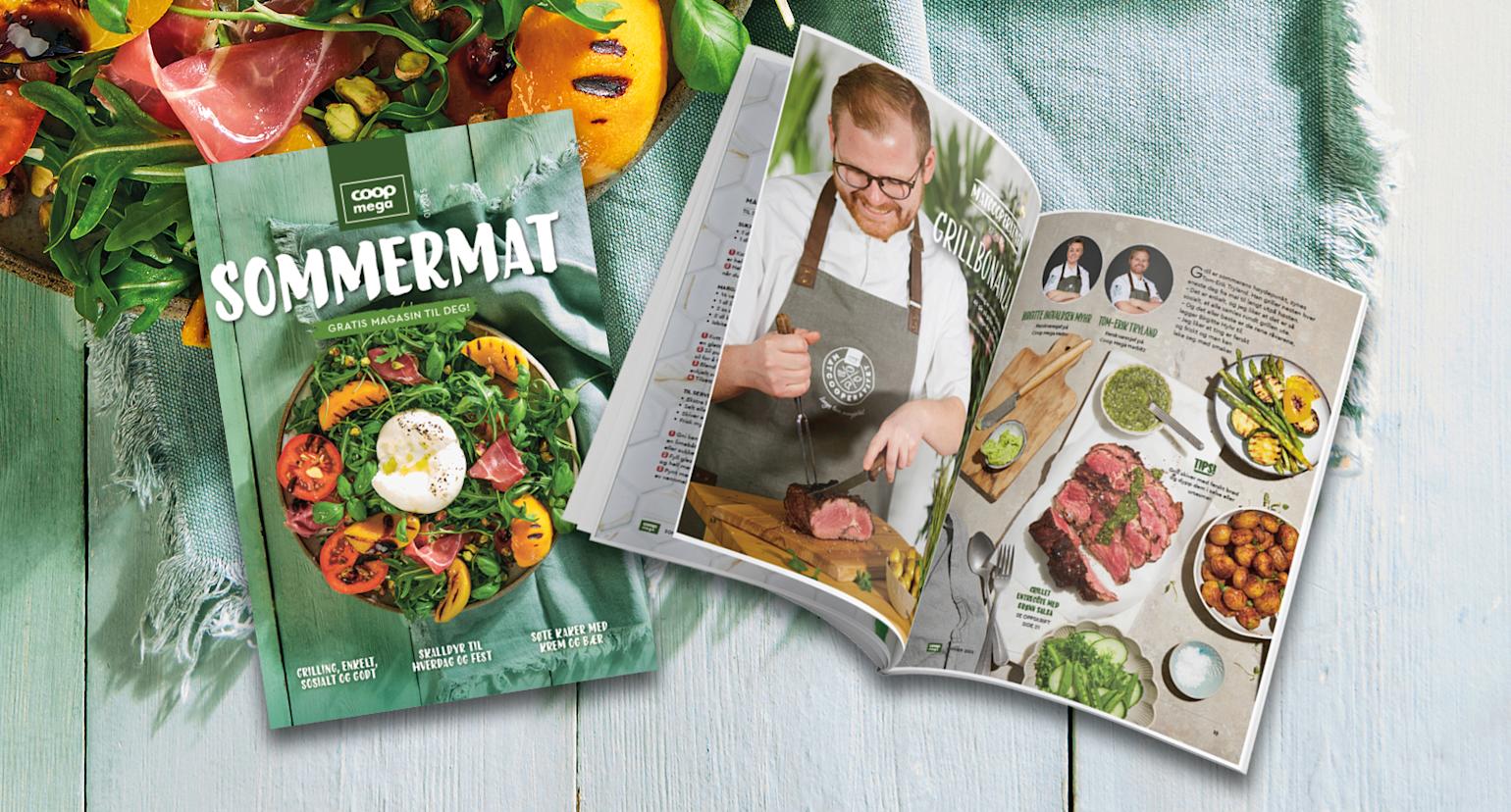 Coop Mega sitt sommermagasin 2025