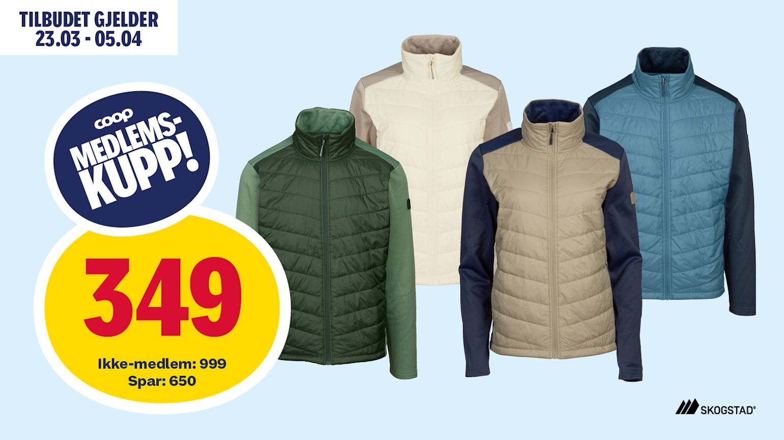 Hybridjakke Høgeloft