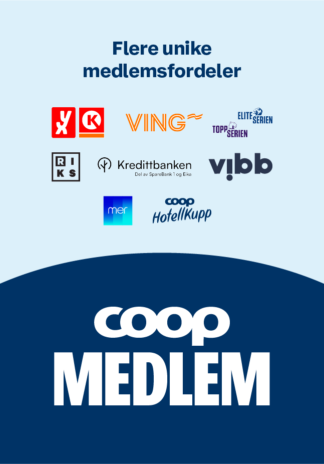 Coop Medlem - partnerfordeler - hero mobil