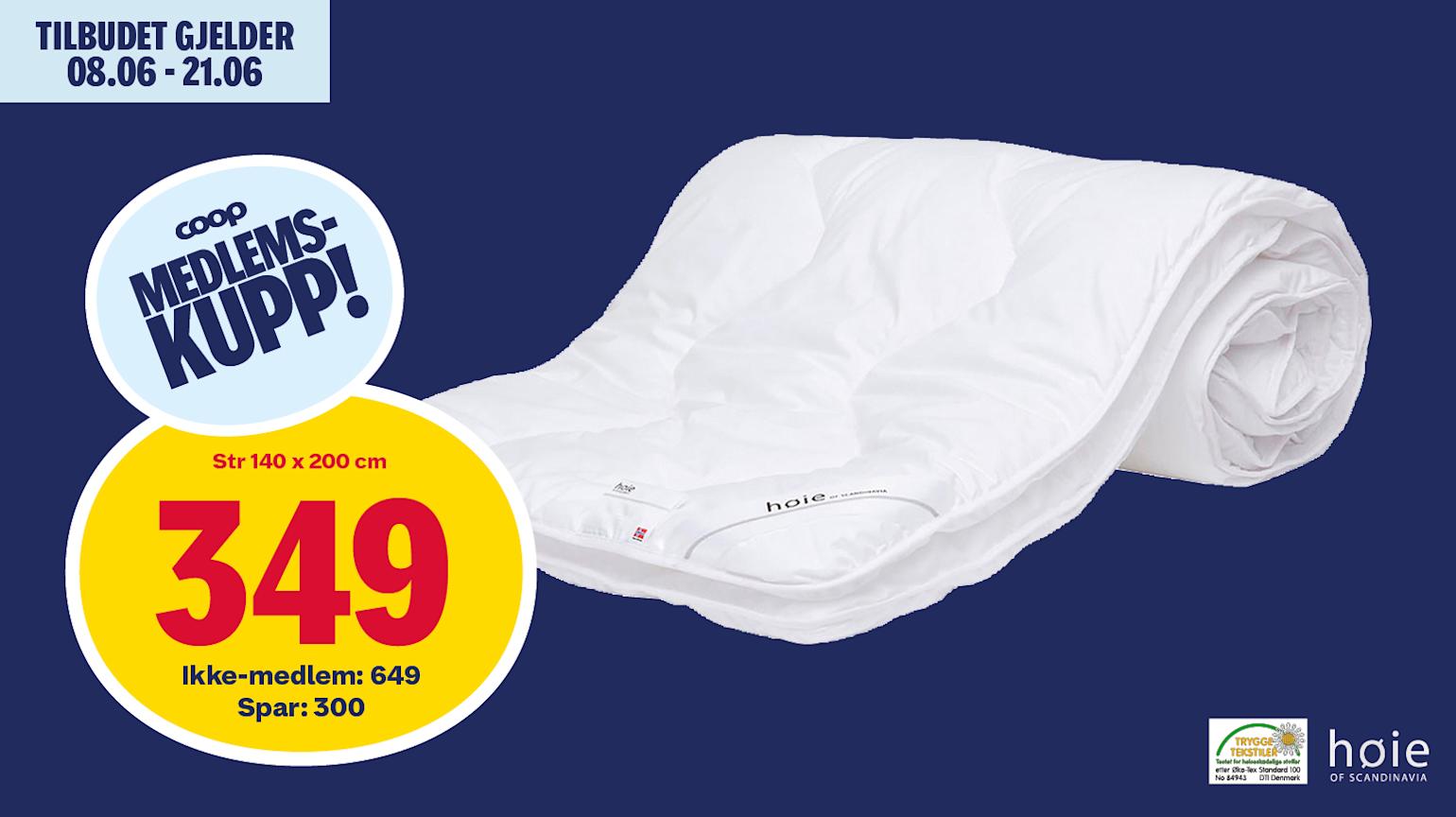 Høie Sommerbris sommerdyne 200 cm