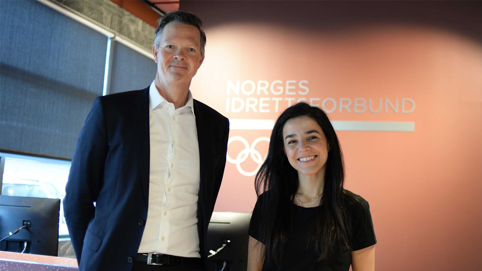 Zaineb og Phillip - Coop og NFF avtale 2025