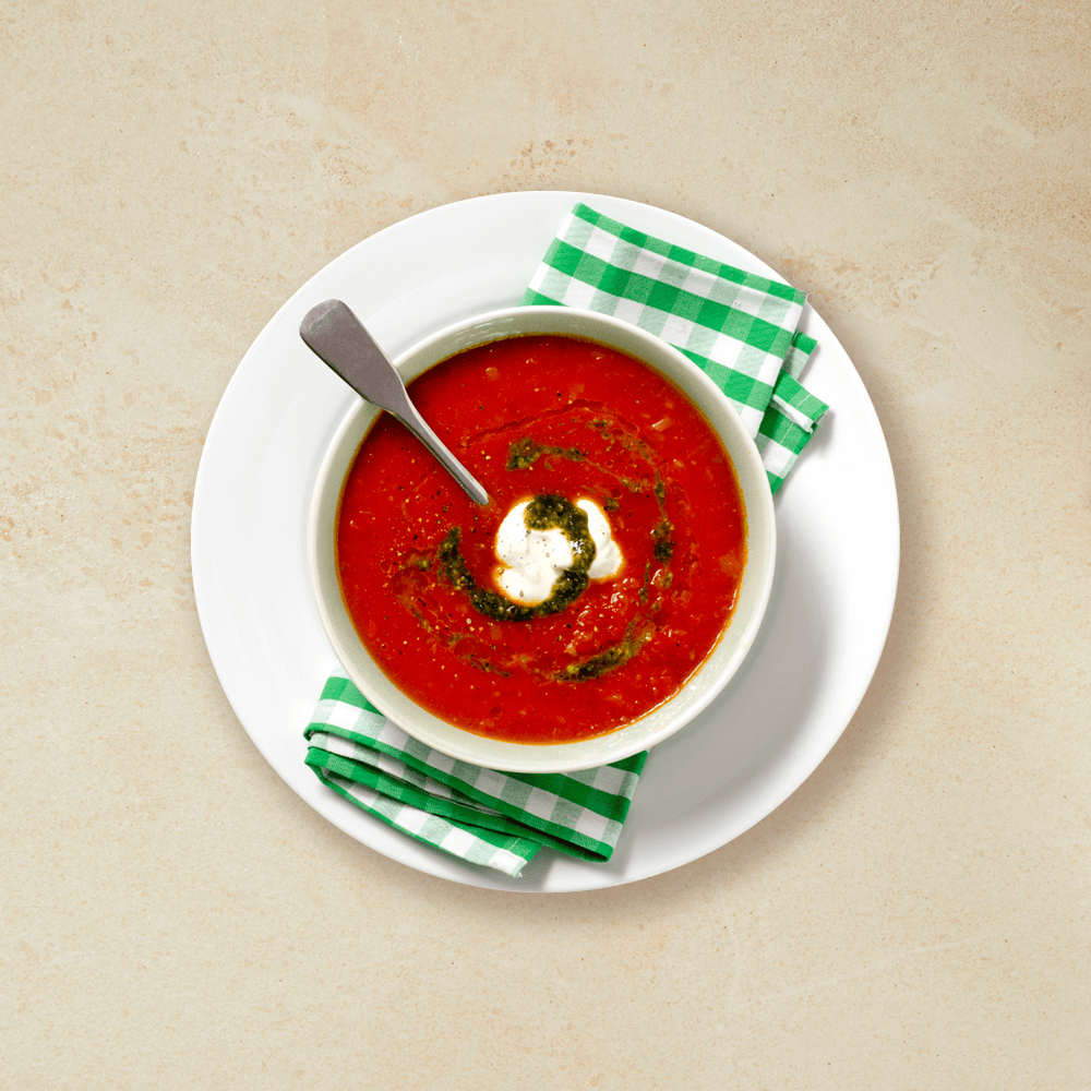 Enkel hjemmelaget tomatsuppe