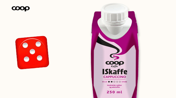 coop iskaffe-terningkast5