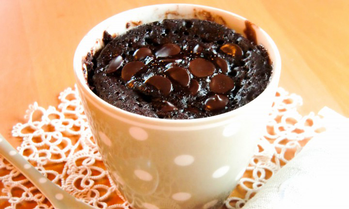 Chocolate mug cake