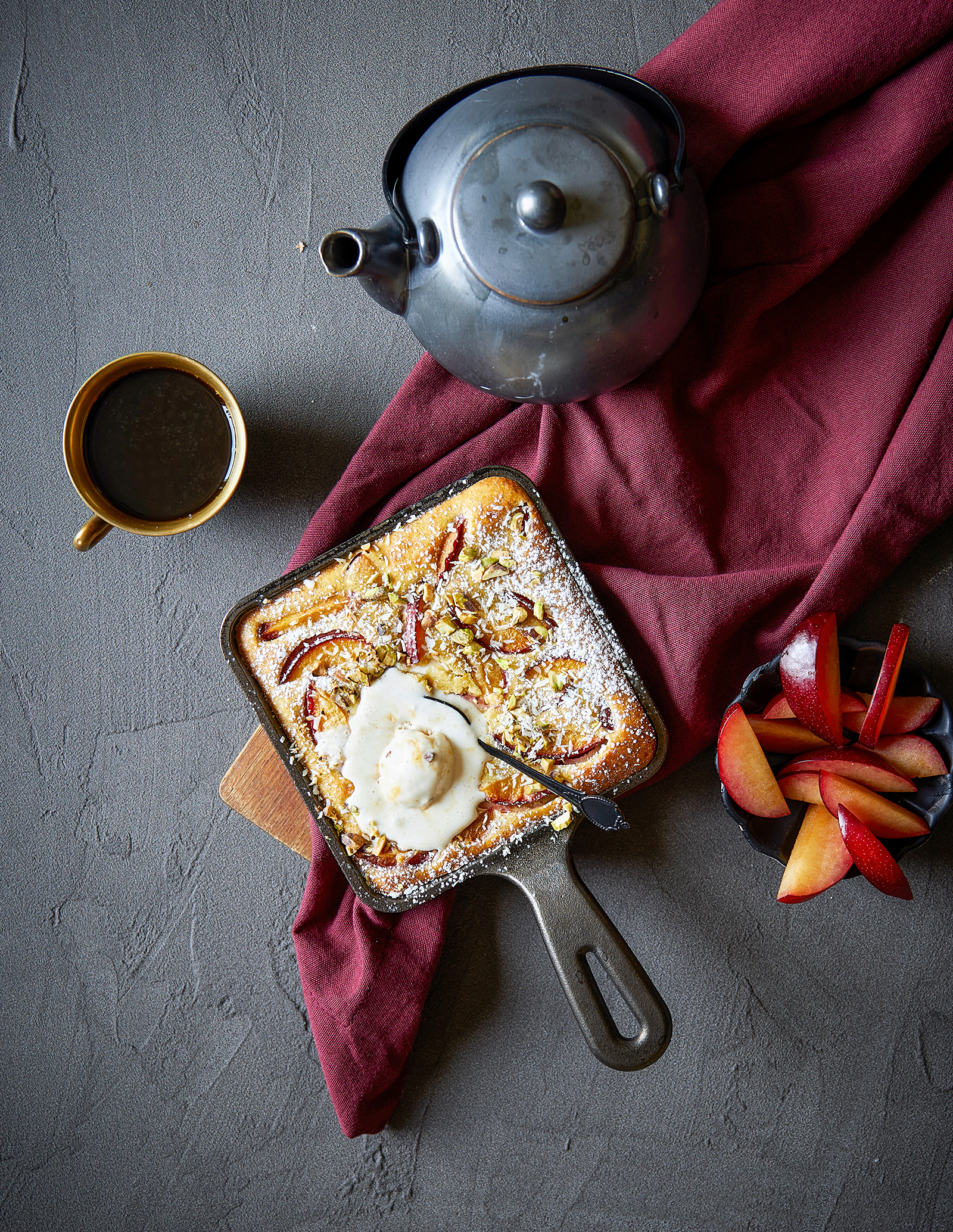 Plommeclafoutis