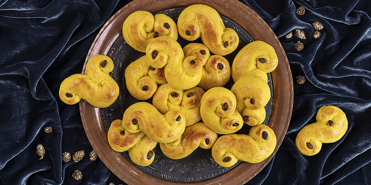 Luftige lussekatter
