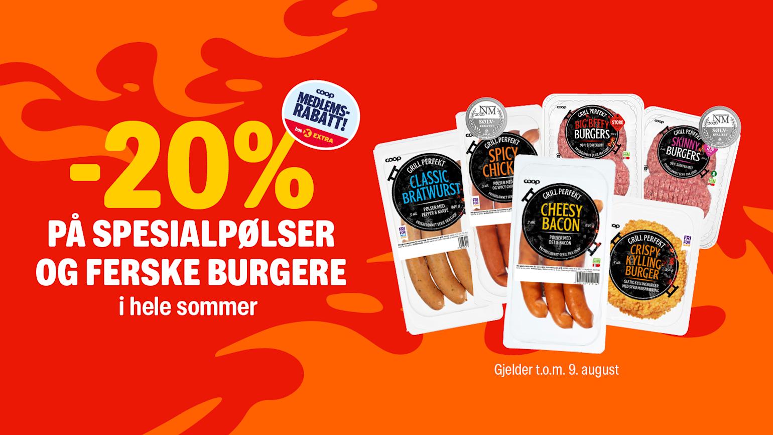 Grillmat hos Extra.