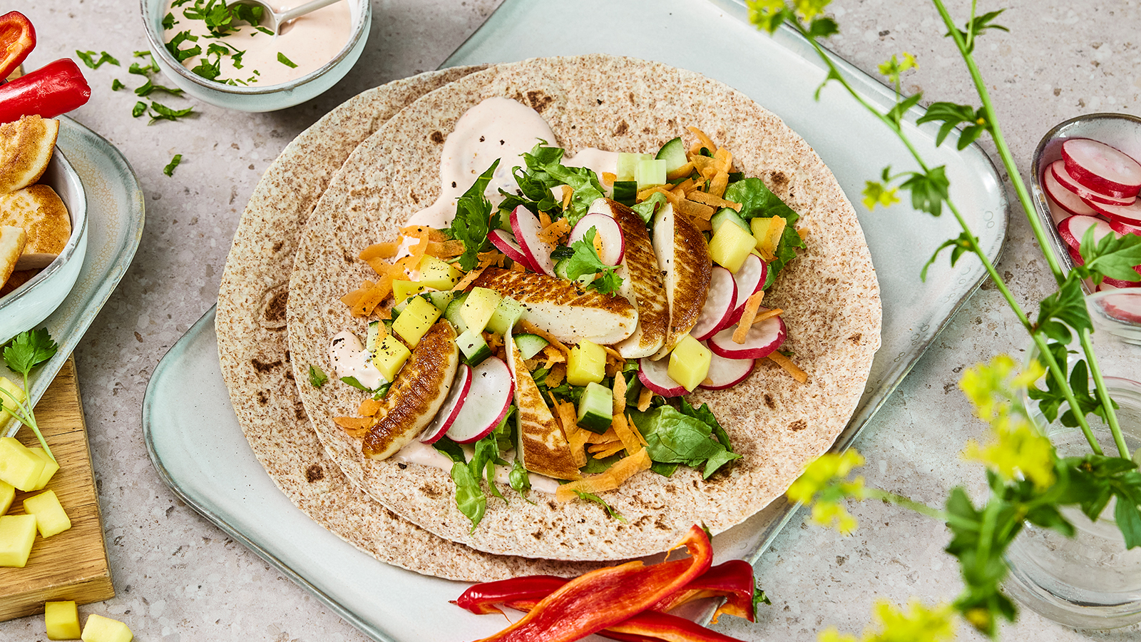 Fiskekakewrap