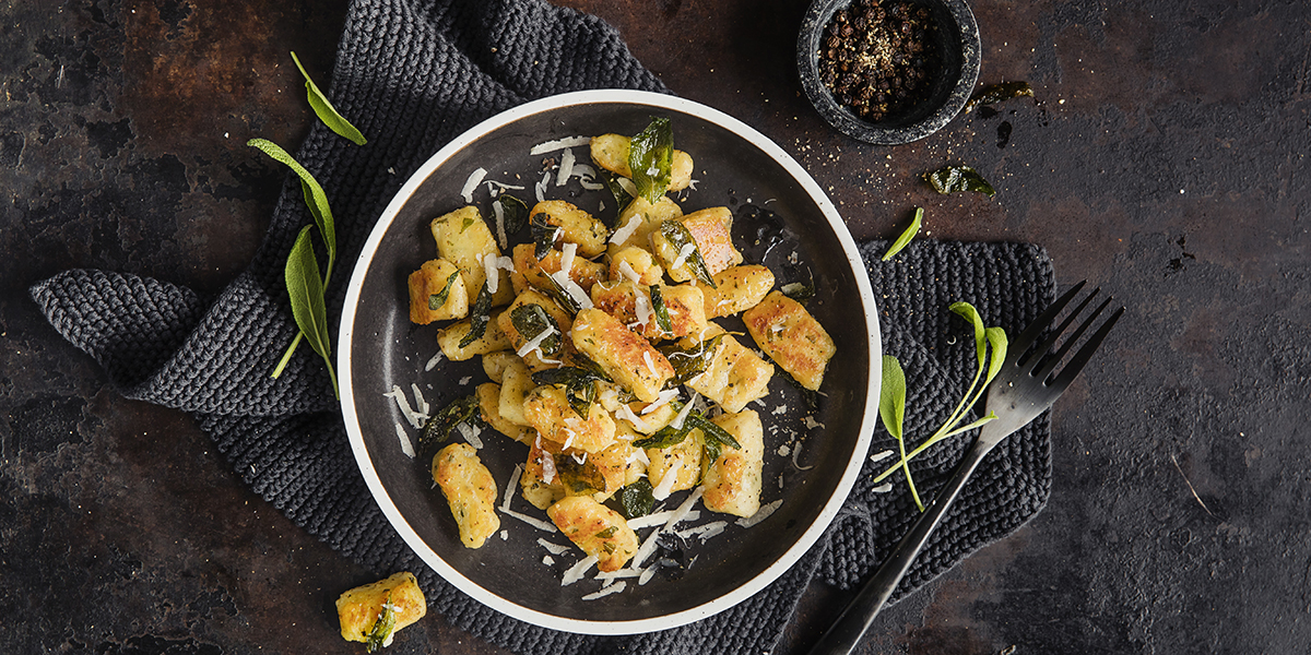 Gnocchi med salviesmør