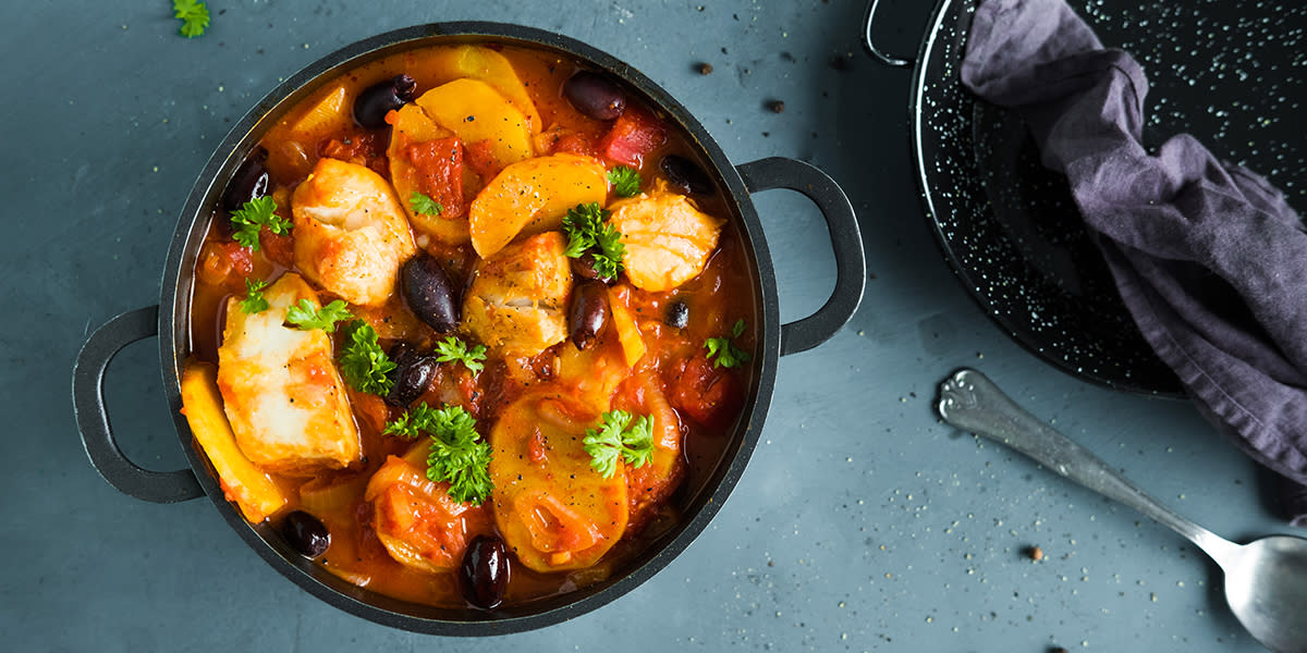 Klassisk bacalao med paprika