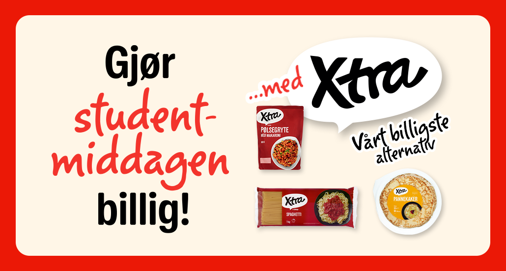 Xtra-serien – vårt billigste alternativ!