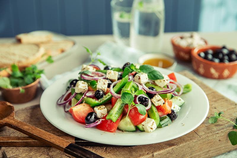 Gresk salat er den perfekte sommermaten