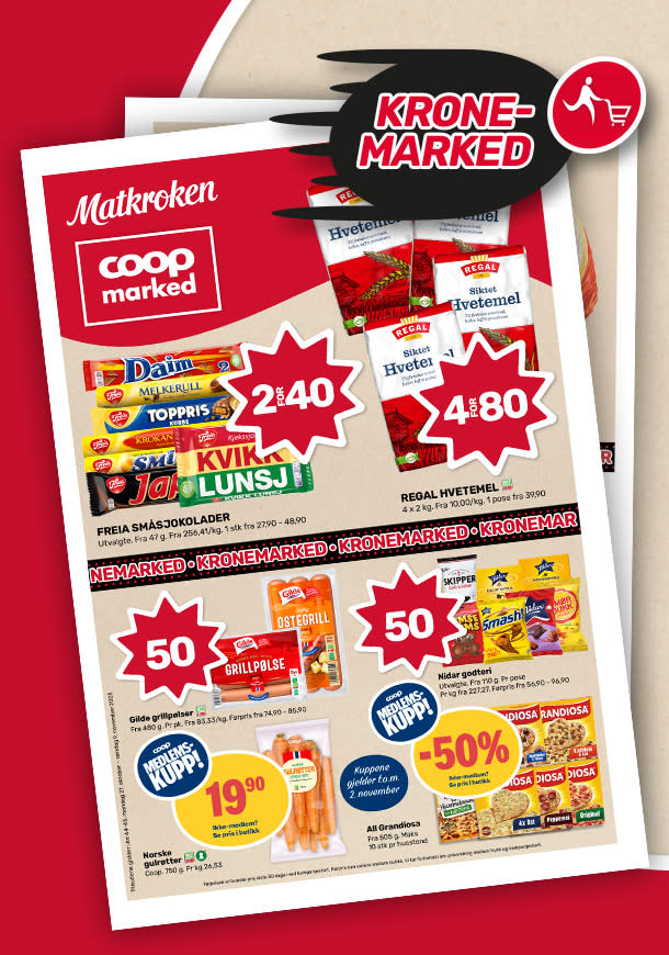 Kundeavis mobil Marked/Matkroken uke 44