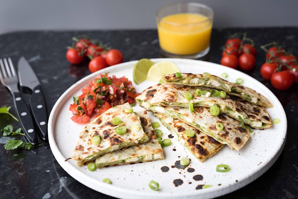 quesadilla laget av lomper