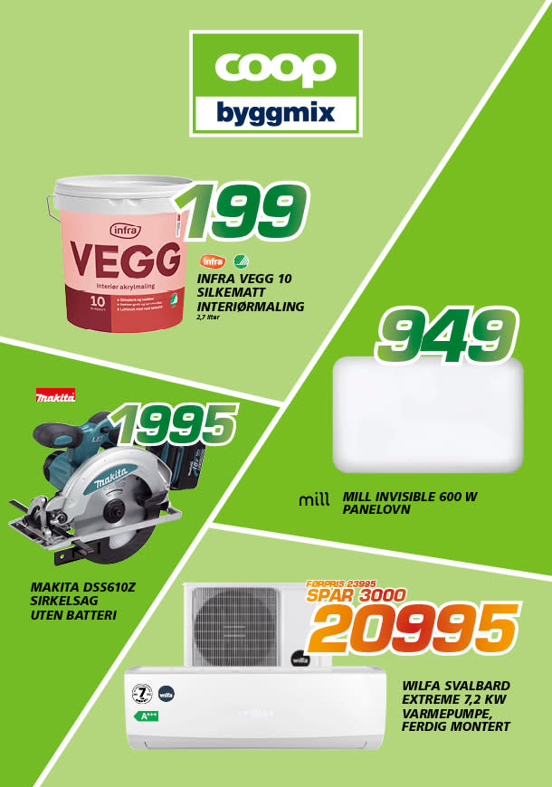 Byggmix mobil forside uke 40-41