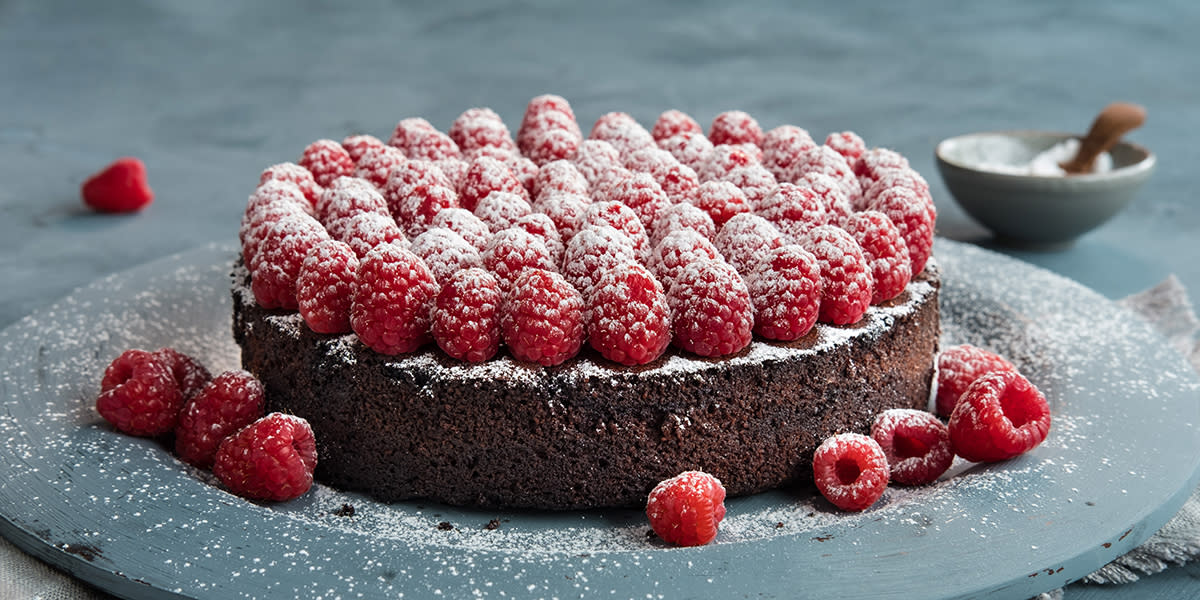 Saftig sjokoladekake uten gluten og melk