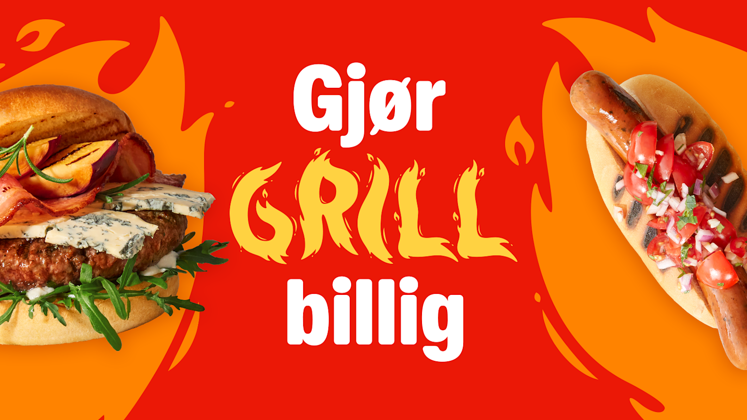 Gjør grill billig med Extra!