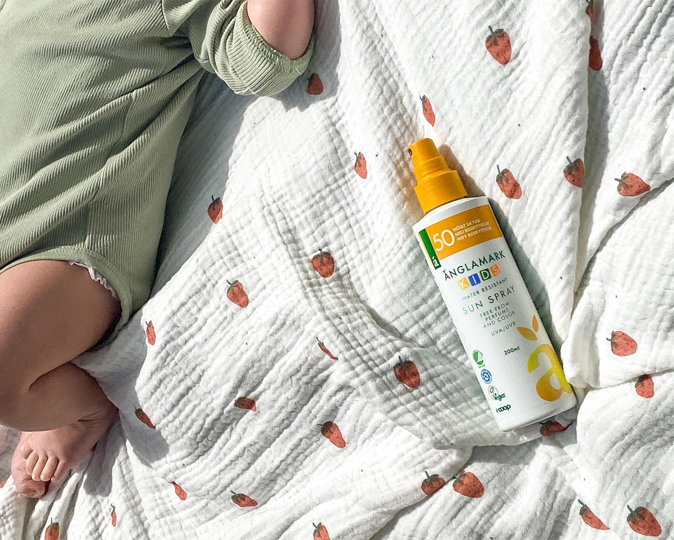 Sun spray + baby